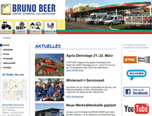 Tablet Screenshot of beer.co.at